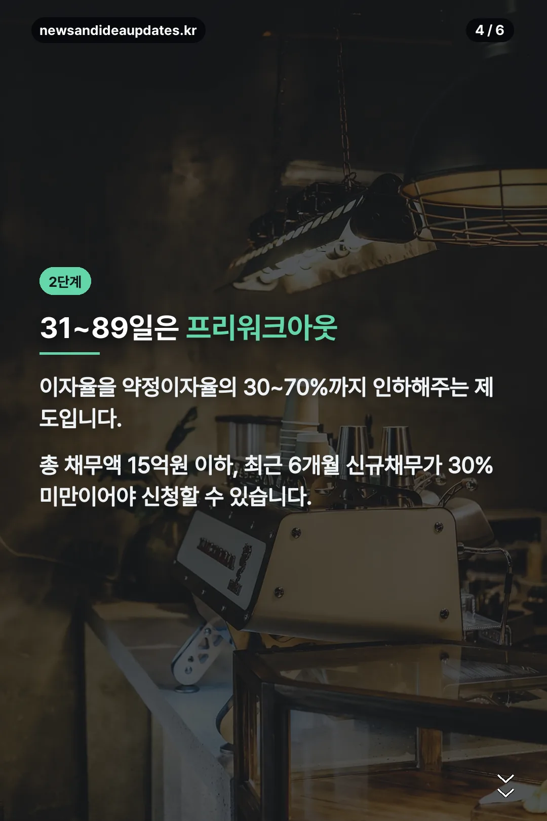 사전채무조정 설명