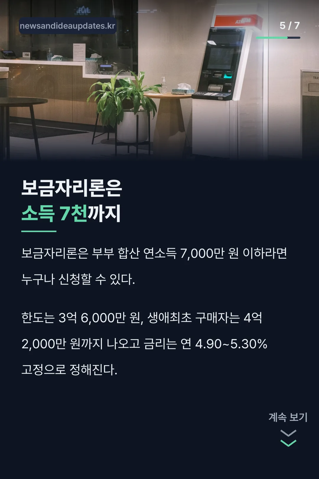 보금자리론 한도·금리